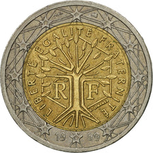 Frankreich, 2 Euro, 1999, SS, Bi-Metallic, KM:1289