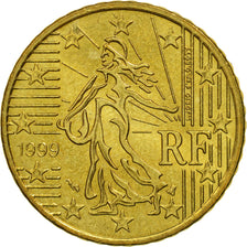 Coin, France, 50 Euro Cent, 1999, MS(63), Brass, KM:1287