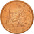 Coin, France, 2 Euro Cent, 2000, MS(63), Copper Plated Steel, KM:1283