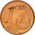 Moneta, Francja, Euro Cent, 1999, Paris, MS(63), Miedź platerowana stalą