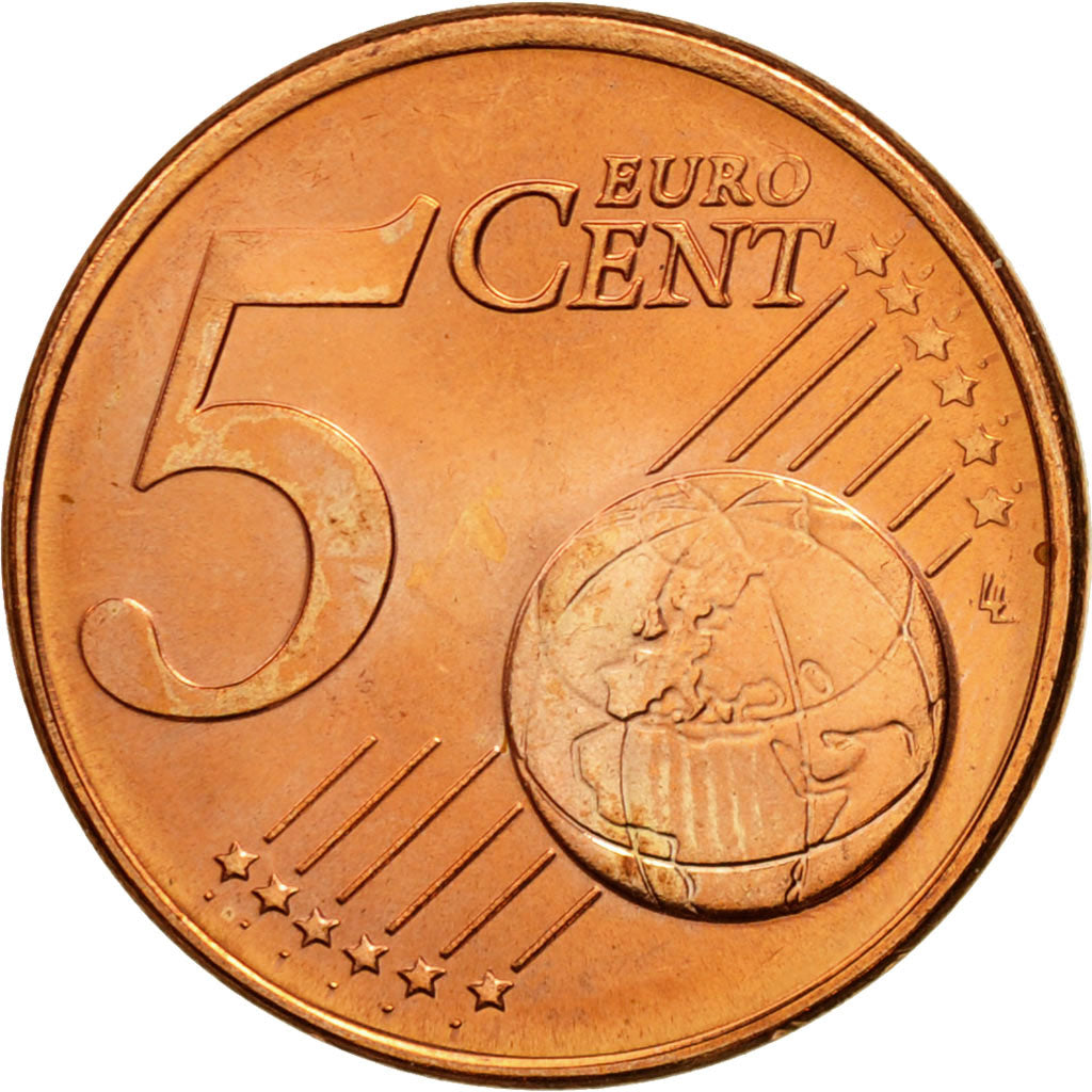 Greece, 5 Euro Cent, 2006, MS(63), Copper Plated Steel, KM:183