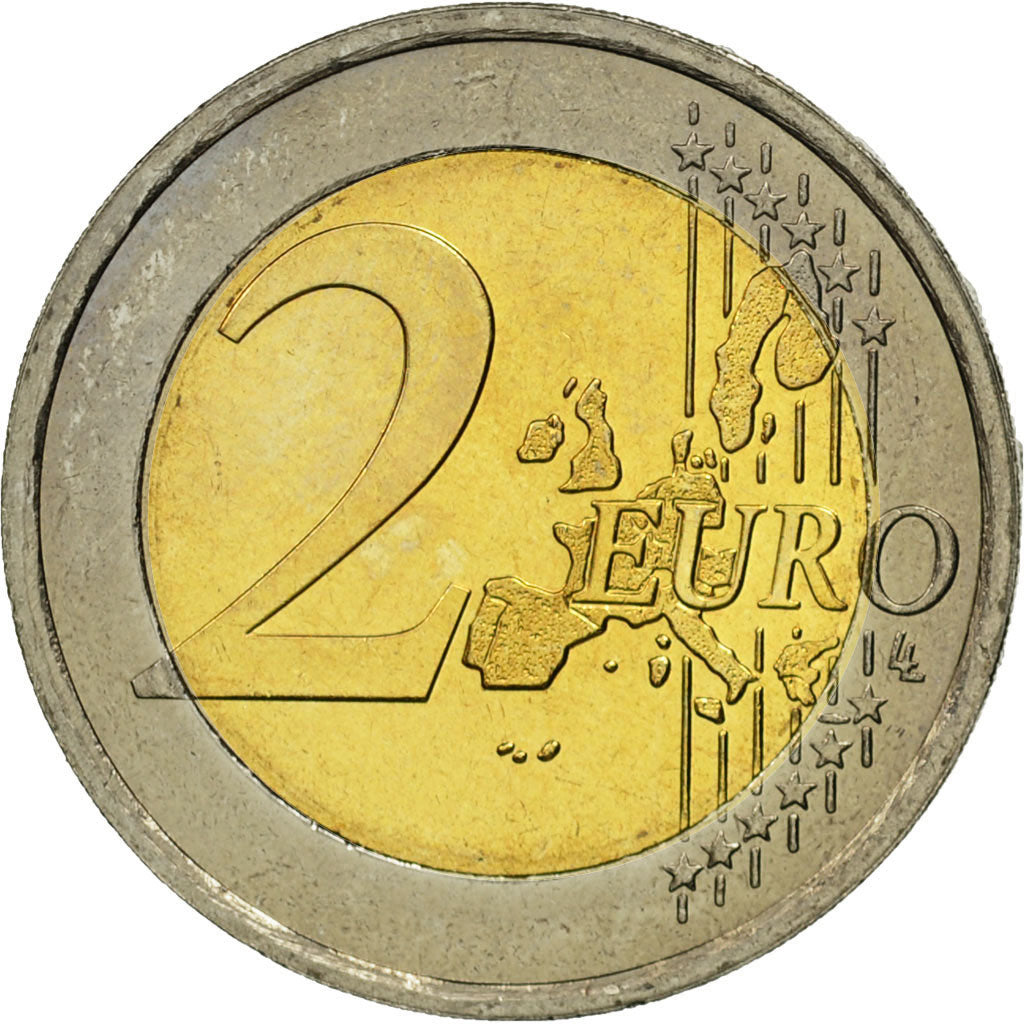 IRELAND REPUBLIC, 2 Euro, 2003, MS(63), Bi-Metallic, KM:39