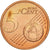 REPUBLIKA IRLANDII, 5 Euro Cent, 2005, Sandyford, MS(63), Miedź platerowana