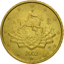 Italia, 50 Euro Cent, 2002, SPL, Ottone, KM:215