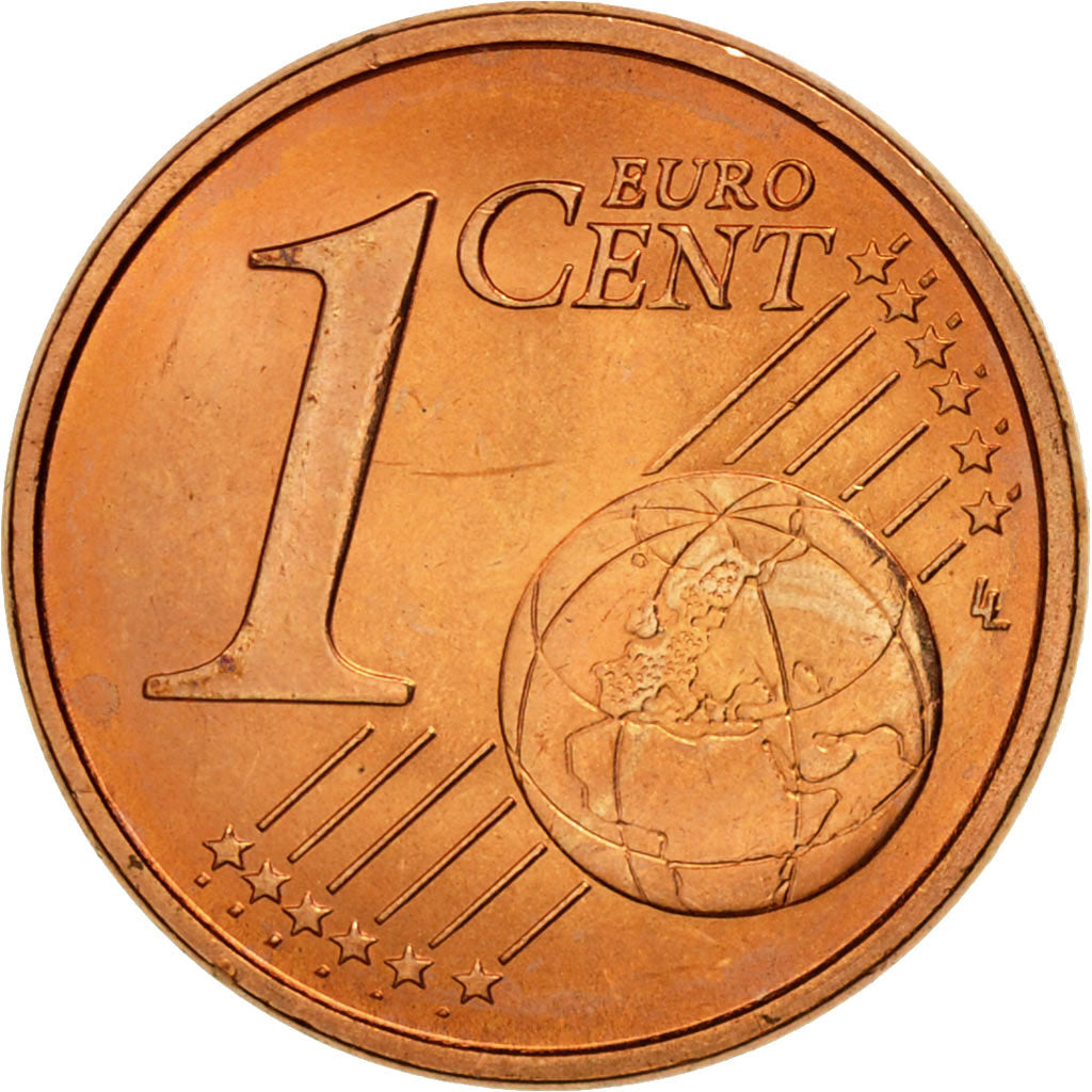 Italy, Euro Cent, 2002, MS(63), Copper Plated Steel, KM:210