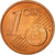 Włochy, Euro Cent, 2002, Rome, MS(63), Miedź platerowana stalą, KM:210