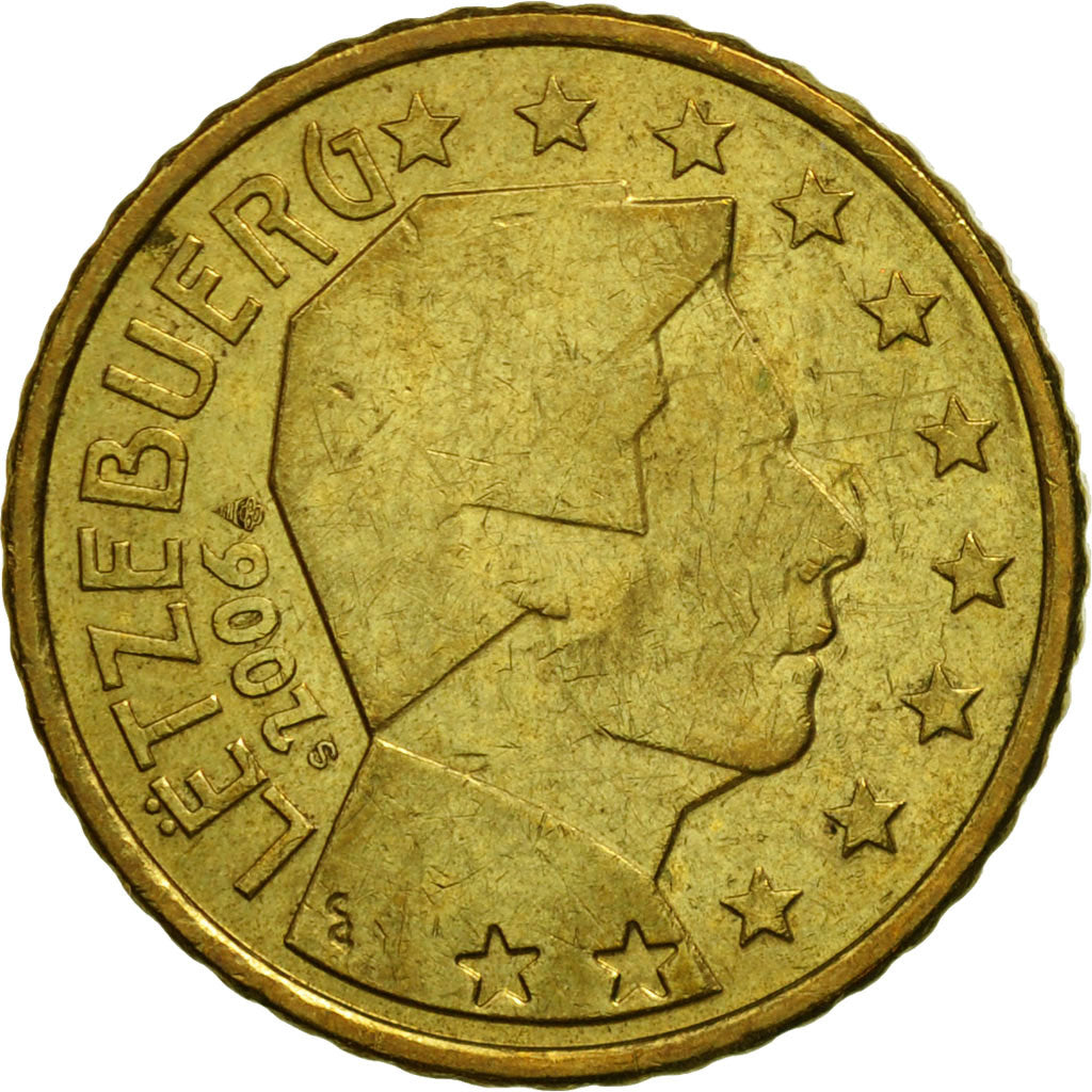 Luxemburgo, 50 Euro Cent, 2006, SC, Latón, KM:80