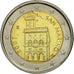 San Marino, 2 Euro, 2007, MS(63), Bi-Metallic, KM:447