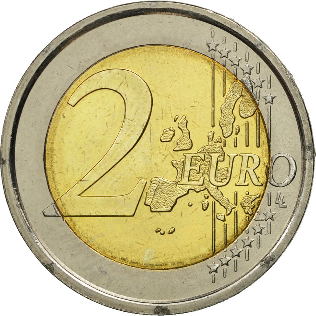 San Marino, 2 Euro, 2007, MS(63), Bi-Metallic, KM:447