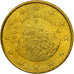 San Marino, 50 Euro Cent, 2006, MS(63), Brass, KM:445