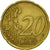 Portogallo, 20 Euro Cent, 2002, SPL, Ottone, KM:744