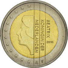 Países Bajos, 2 Euro, 2011, SC, Bimetálico, KM:272