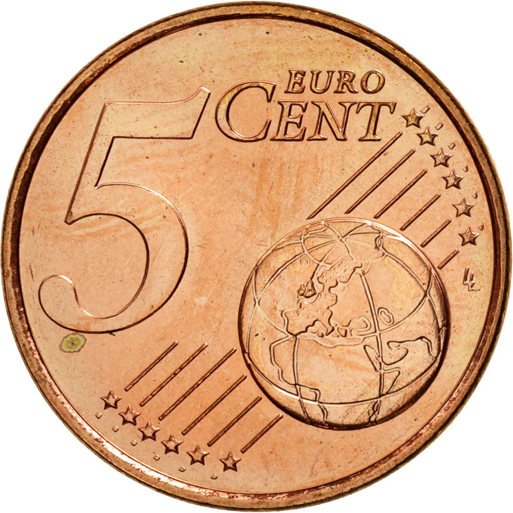 Holandia, 5 Euro Cent, 2011, Utrecht, MS(63), Miedź platerowana stalą, KM:236