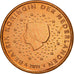 Paesi Bassi, Euro Cent, 2011, SPL, Acciaio placcato rame, KM:234
