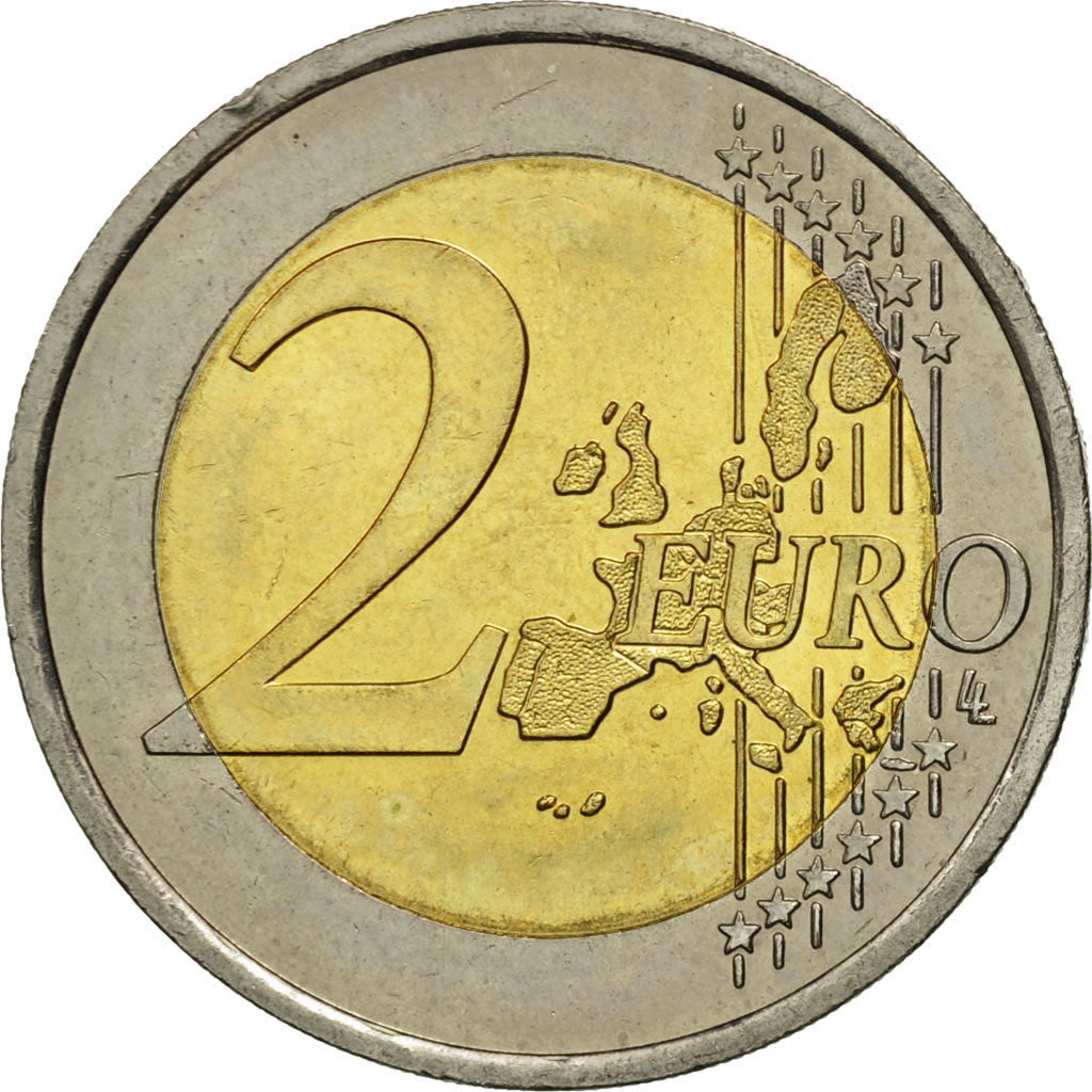 Monaco, 2 Euro, 2001, UNZ, Bi-Metallic, KM:174