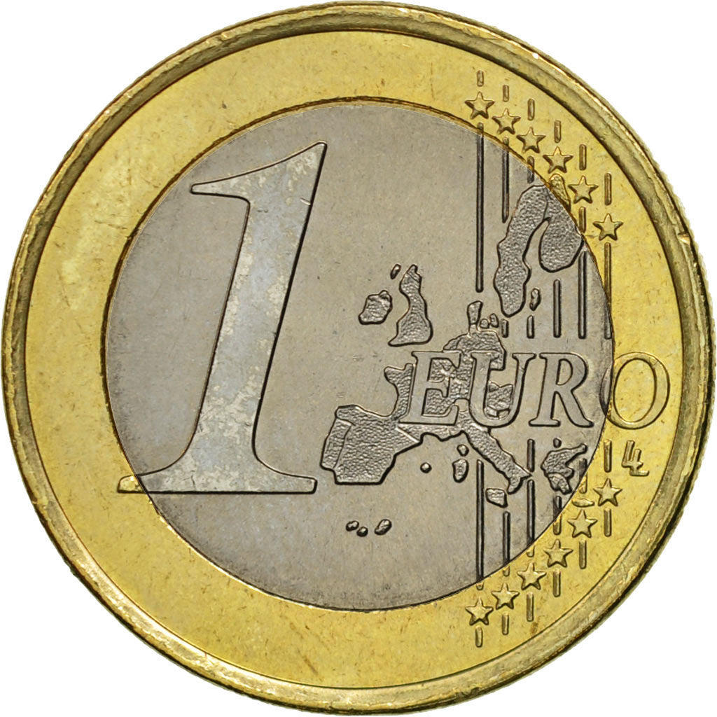 Monaco, Euro, 2001, MS(63), Bi-Metallic, KM:173