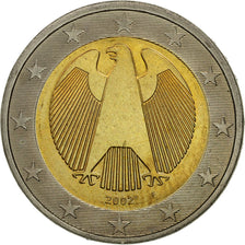 Federale Duitse Republiek, 2 Euro, 2002, UNC-, Bi-Metallic, KM:214