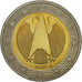 ALEMANIA - REPÚBLICA FEDERAL, 2 Euro, 2002, SC, Bimetálico, KM:214