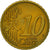 Niemcy - RFN, 10 Euro Cent, 2002, Stuttgart, MS(63), Mosiądz, KM:210