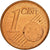 Federale Duitse Republiek, Euro Cent, 2002, UNC-, Copper Plated Steel, KM:207
