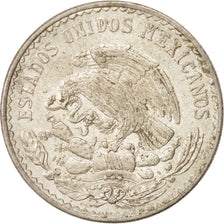 MEXICO, Peso, 1948, Mexico City, KM #456, AU(50-53), Silver, 32, 14.01