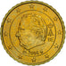 Belgium, 10 Euro Cent, 2008, MS(63), Brass, KM:277