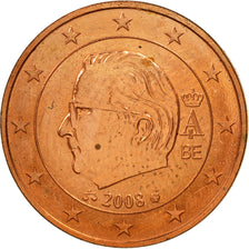 Belgium, 5 Euro Cent, 2008, MS(63), Copper Plated Steel, KM:276