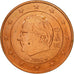 Belgium, 5 Euro Cent, 2008, MS(63), Copper Plated Steel, KM:276