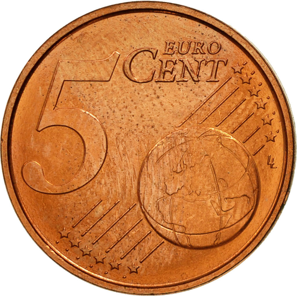 Belgium, 5 Euro Cent, 2008, MS(63), Copper Plated Steel, KM:276
