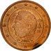 Belgium, Euro Cent, 2008, MS(63), Copper Plated Steel, KM:274