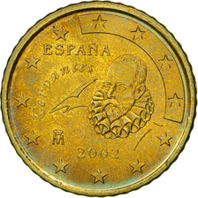 Spanien, 50 Euro Cent, 2002, UNZ, Messing, KM:1045