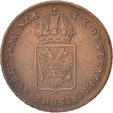 AUSTRIA, Kreuzer, 1816, Vienne, KM #2113, EF(40-45), Copper, 26.6, 8.66