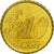 Spanien, 10 Euro Cent, 2002, UNZ, Messing, KM:1043