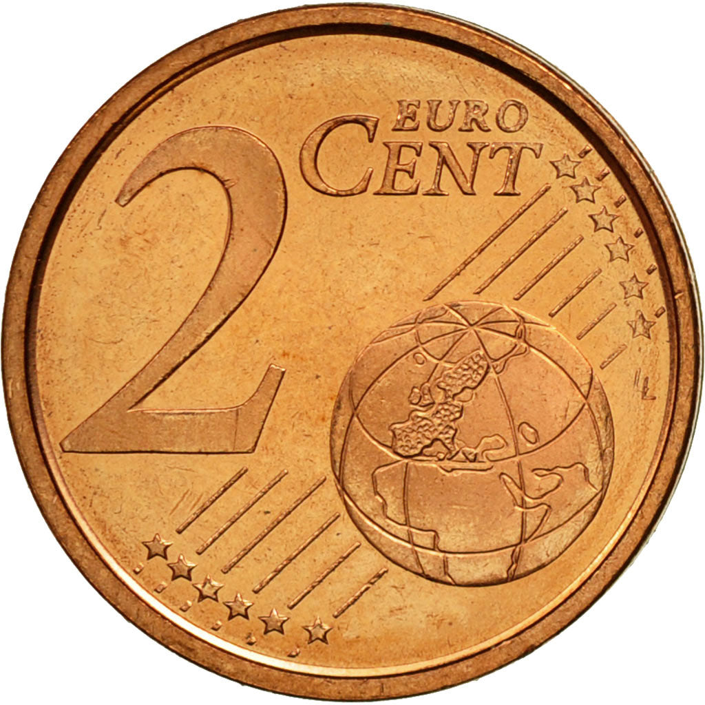 Spain, 2 Euro Cent, 2002, MS(63), Copper Plated Steel, KM:1041