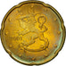 Finnland, 20 Euro Cent, 2001, UNZ, Messing, KM:102