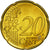 Finlande, 20 Euro Cent, 2001, SPL, Laiton, KM:102
