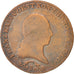 Monnaie, Autriche, Franz II (I), 3 Kreuzer, 1812, Schmollnitz, TB+, Cuivre