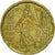 Moneta, Francja, 20 Euro Cent, 2001, Paris, MS(63), Mosiądz, KM:1286