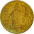 Moneta, Francja, 10 Euro Cent, 2001, Paris, MS(63), Mosiądz, KM:1285