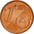 Coin, France, Euro Cent, 2001, MS(63), Copper Plated Steel, KM:1282