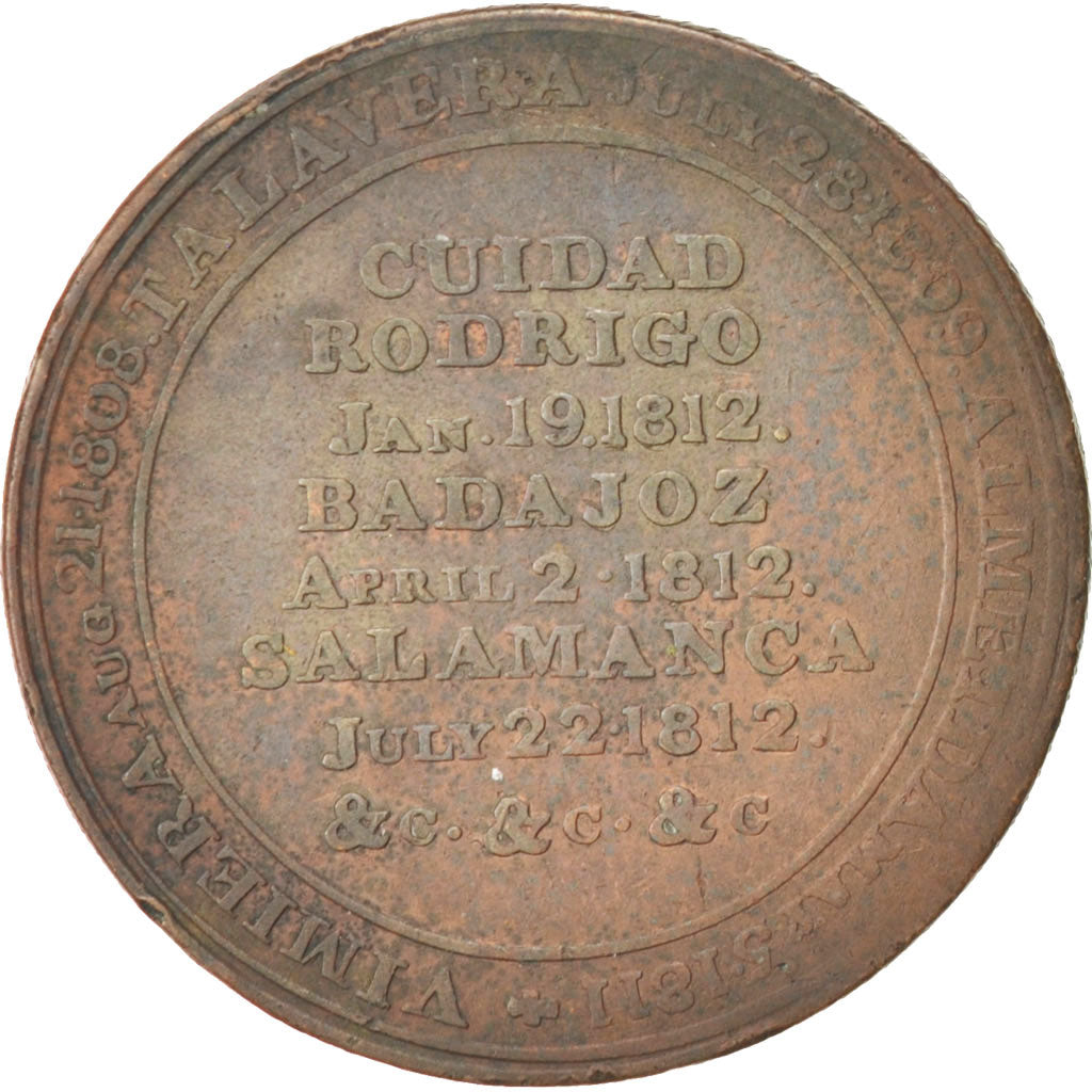 Regno Unito, Jeton, Great-Britain, 1812, BB+, Rame