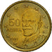 Griechenland, 50 Euro Cent, 2007, UNZ, Messing, KM:213