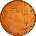 Grecia, 5 Euro Cent, 2007, SPL, Acciaio placcato rame, KM:183