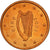 REPUBBLICA D’IRLANDA, 2 Euro Cent, 2003, SPL, Acciaio placcato rame, KM:33