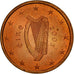 REPUBLIKA IRLANDII, Euro Cent, 2003, Sandyford, MS(63), Miedź platerowana