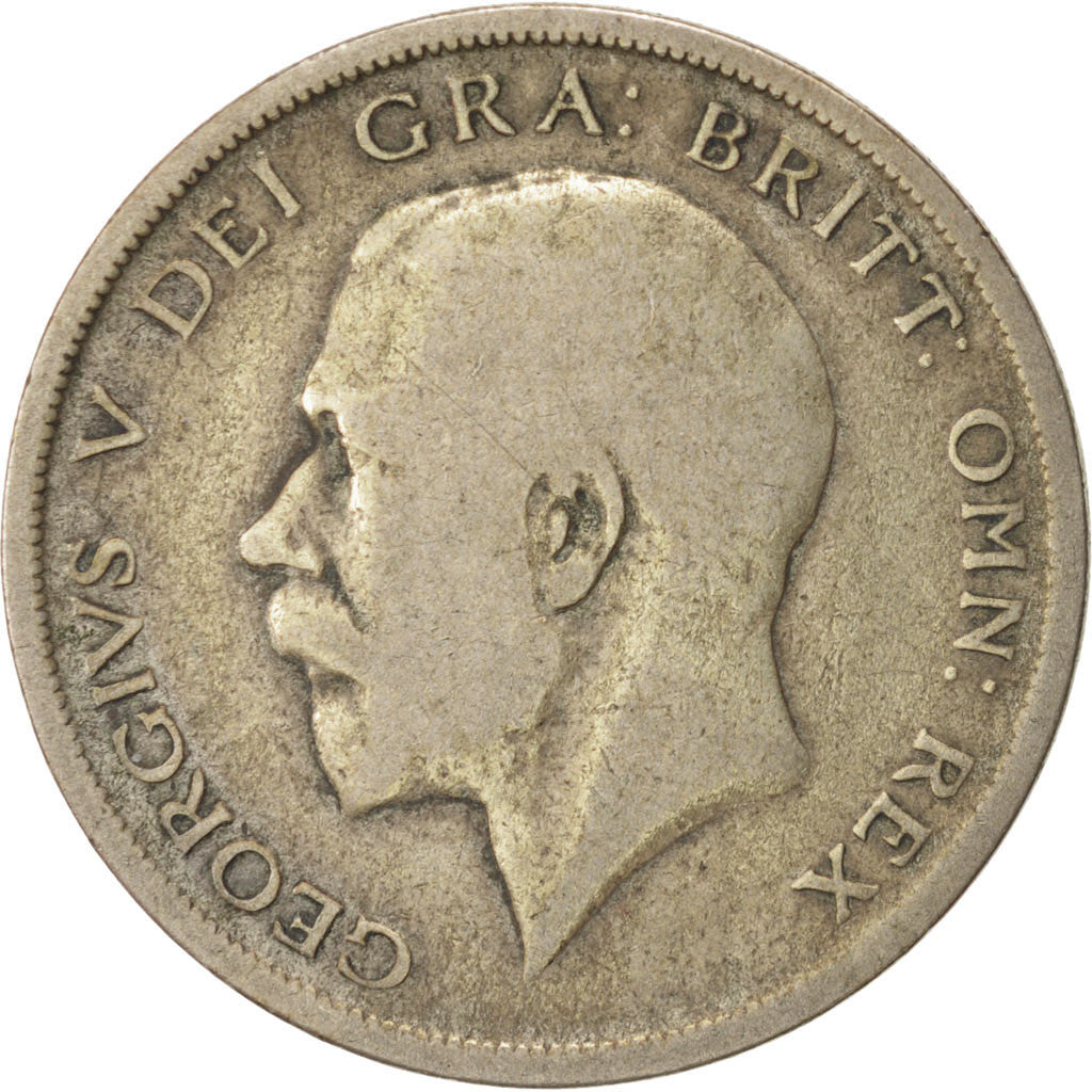 Münze, Großbritannien, George V, 1/2 Crown, 1920, S, Silber, KM:818.1a