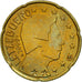 Luxembourg, 20 Euro Cent, 2009, SPL, Laiton, KM:90