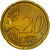 Luxemburg, 20 Euro Cent, 2009, UNZ, Messing, KM:90