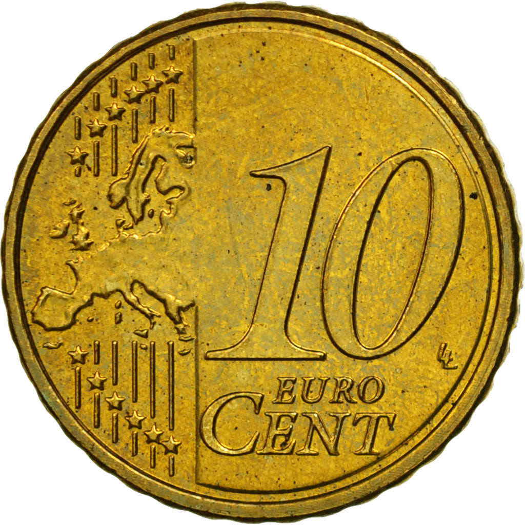 Luxembourg, 10 Euro Cent, 2009, SPL, Laiton, KM:89