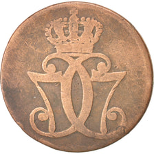 Danimarca, Christian VII, Skilling, 1771, MB, Rame, KM:616.1